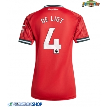 Maglie da calcio Manchester United Matthijs de Ligt #4 Prima Maglia Femminile 2025-26 Manica Corta